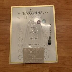 Quartet WELCOME TO OUR ROOM Dry Erase Board for School & Home